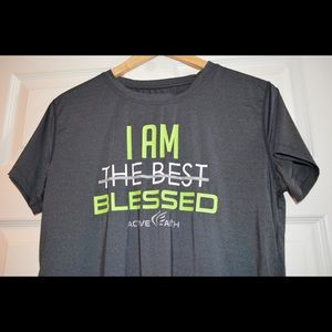 Active Faith workout tee